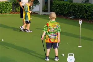 putting green kinder