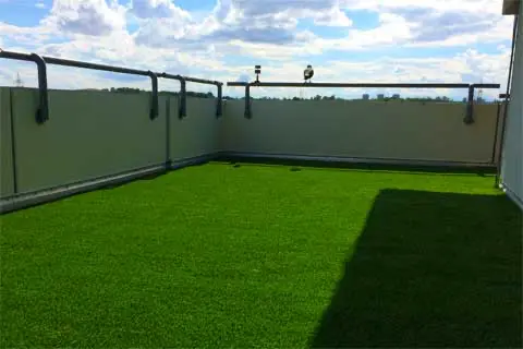 Kunstrasen Terrasse